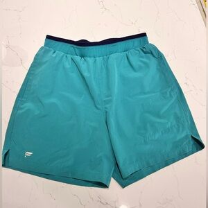 Fabletics Men's Aqua Athletic Shorts
